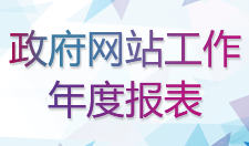 政府网站工作年度报表